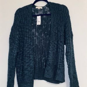 PacSun Dark Green Cardigan
